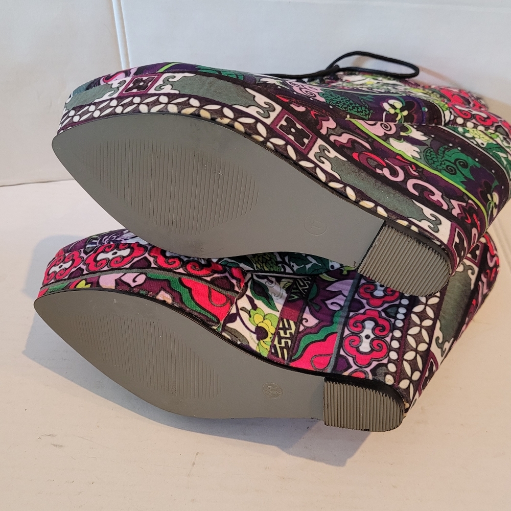 Charles Albert Multicolor Patterned Platform Shoes - image 8